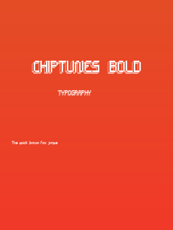 ChipTunes-Bold Poster