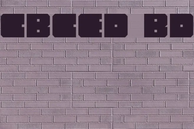 Chipblocked Bold Example 1
