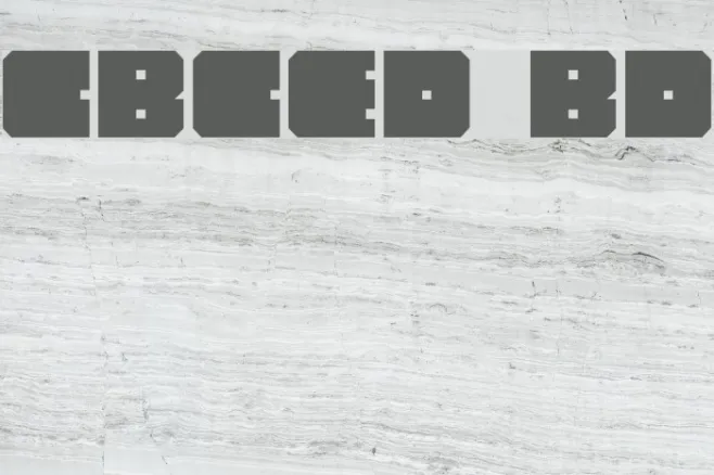 Chipblocked Bold Example 2