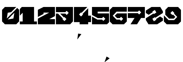 Chipboard Black Font OTHER CHARS