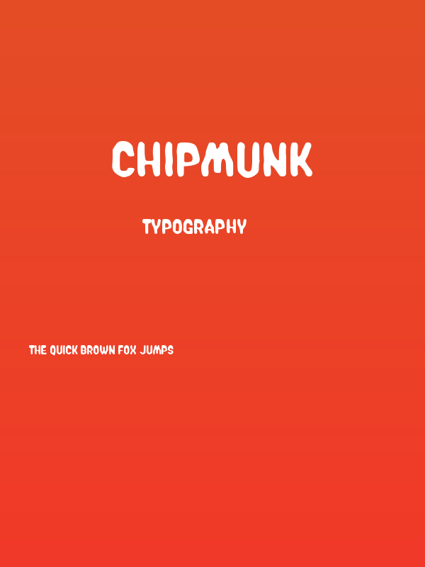 Chipmunk Poster