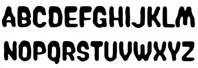 Chipmunk Font Litere mici