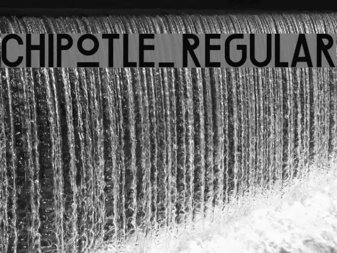 Chipotle-Regular Font examples