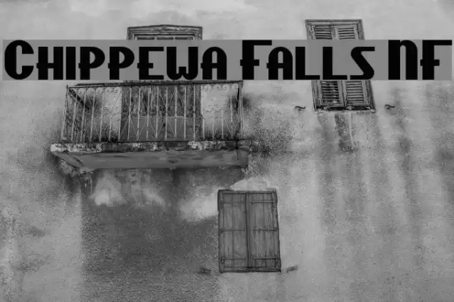 Chippewa Falls NF Fonte examples