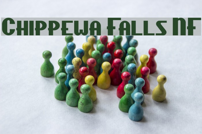Chippewa Falls NF Font examples