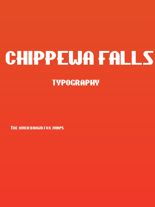 Chippewa Falls NF Poster