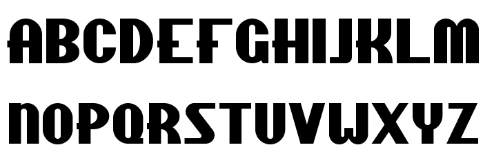 Chippewa Falls NF Font LOWERCASE