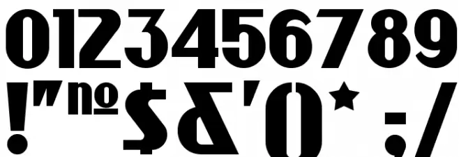 ChippewaFallsNF Font OTHER CHARS