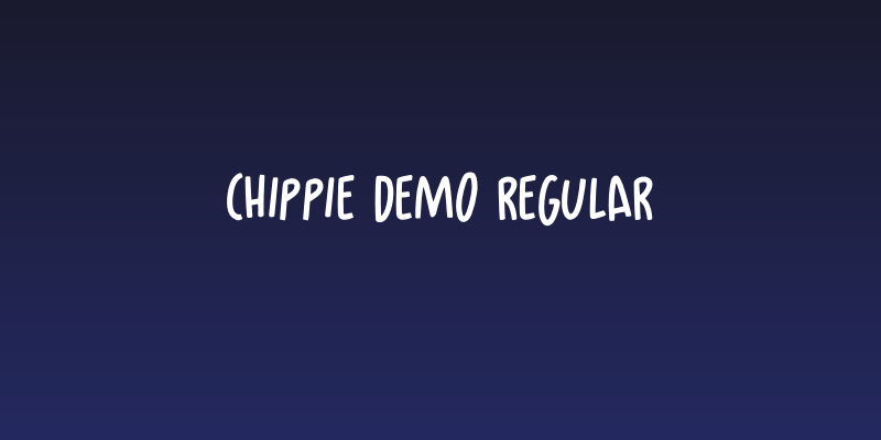Chippie DEMO Regular Social Header