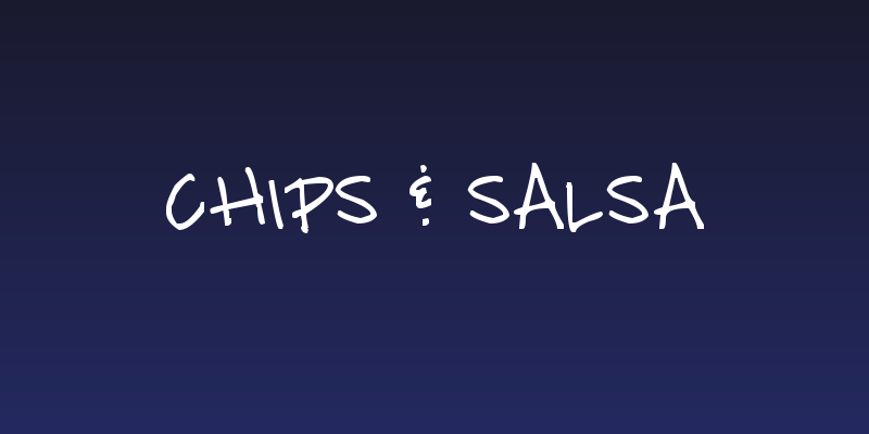 Chips & Salsa Social Header
