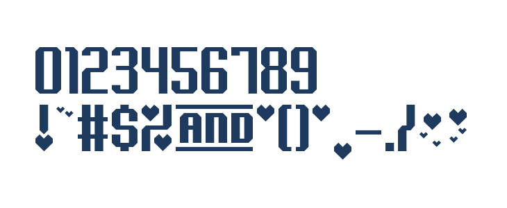 Chiptune Valentine Regular Other Characters