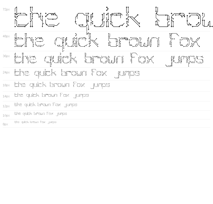 Chiptype Regular Waterfall