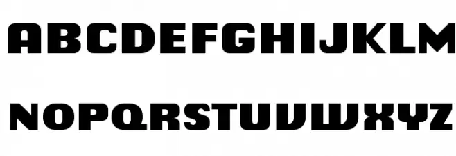 Chiq Reduced Black Font OTHER CHARS