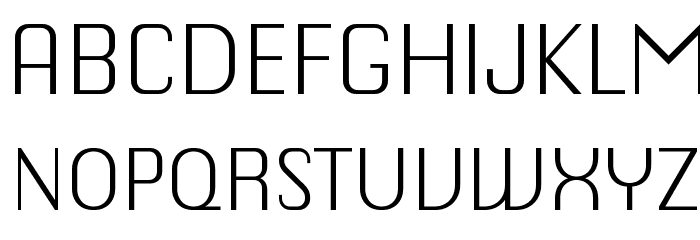 Chiq Reduced Light Font OTHER CHARS