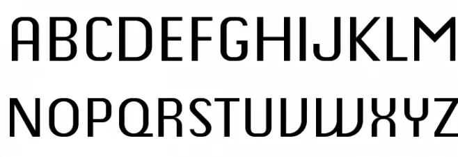 Chiq Reduced Шрифта ВЕРХНИЙ