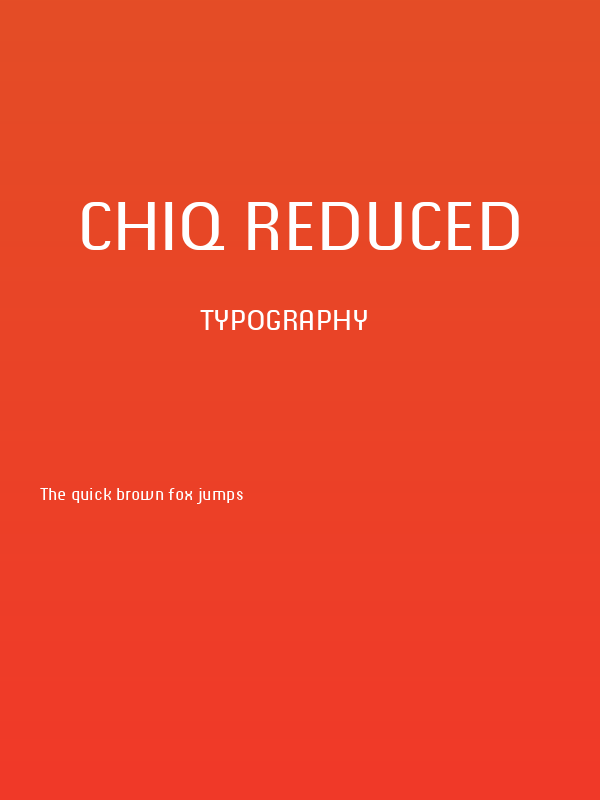 Chiq Reduced Poster