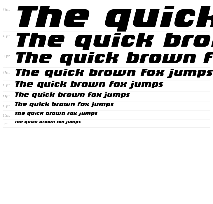 ChiqReduced-BlackItalic Waterfall