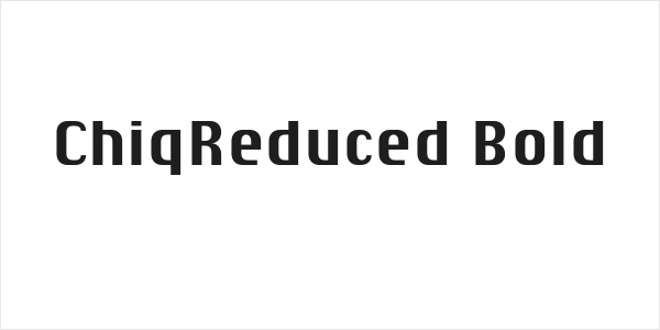 ChiqReduced-Bold Logo