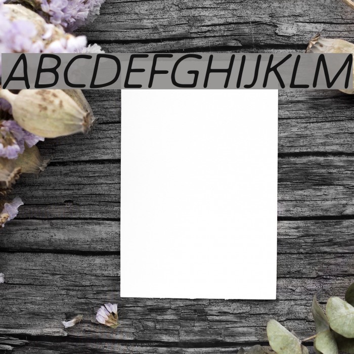 Chirota Italic Font examples