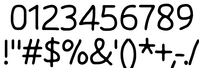 Chirota Font OTHER CHARS