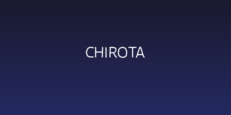 Chirota Social Header