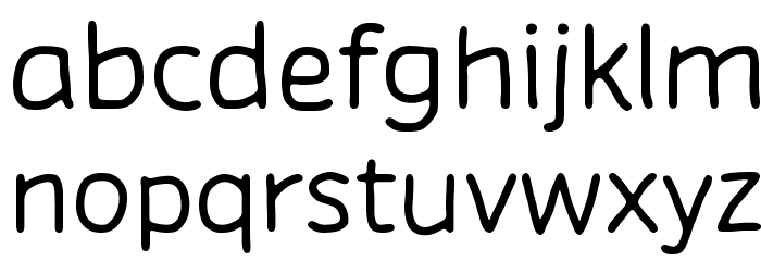 Chirota Font LOWERCASE