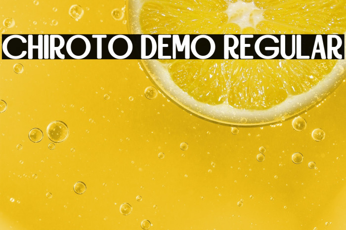 Chiroto DEMO Regular Example 3