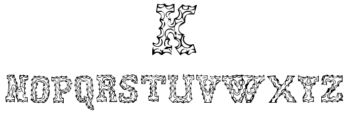ChiseledRound Font LOWERCASE