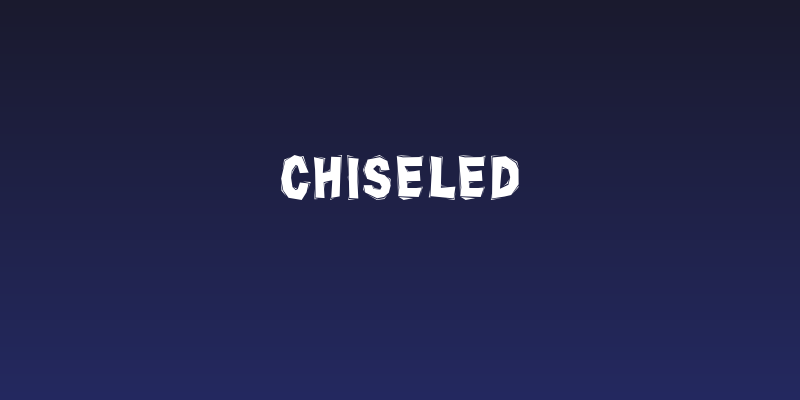 Chiseled Social Header