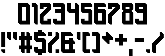 Chisholm Heliport Regular Font OTHER CHARS