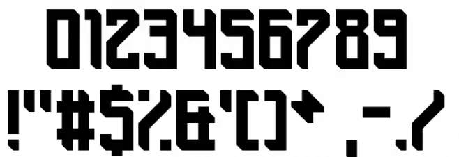 Chisholm Heliport Regular Caratteri ALTRI CARATTERI