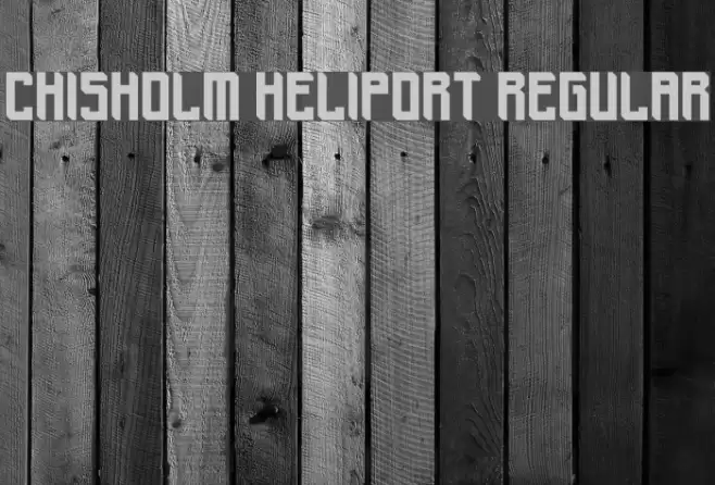 Chisholm Heliport Regular Polices examples