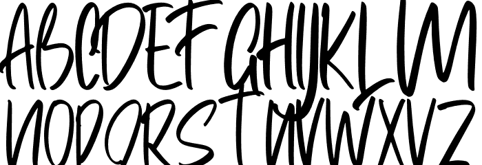 Chisila Font LOWERCASE