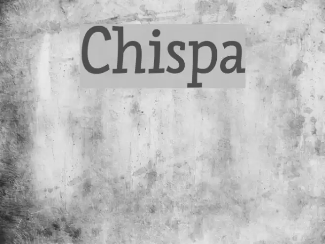 Chispa Font examples