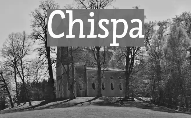 Chispa Font examples