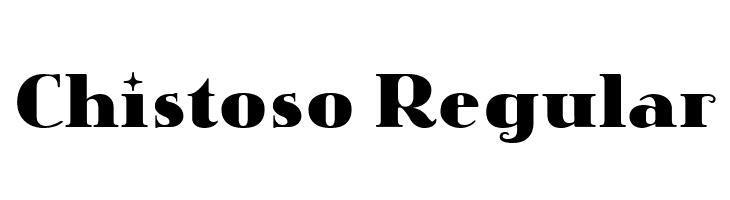 Chistoso Regular  フリーフォントのダウンロード