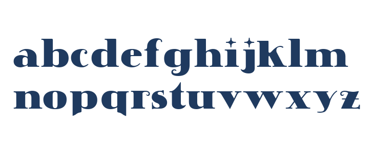 Chistoso Regular Lowercase