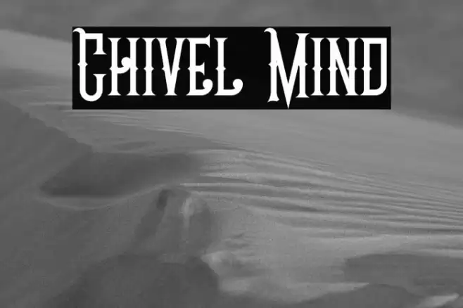 Chivel Mind Font examples