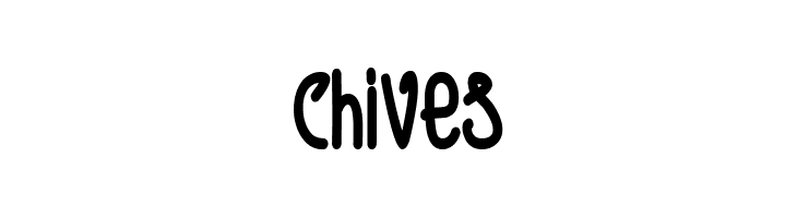Chives  Fuentes Gratis Descargar
