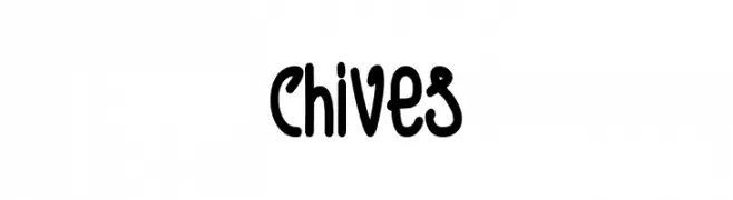 Chives  Fuentes Gratis Descargar