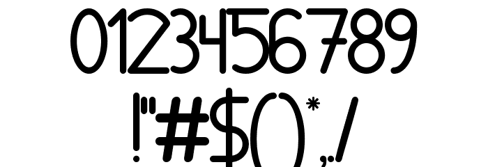 Chivilcoyana Regular Beta Font OTHER CHARS