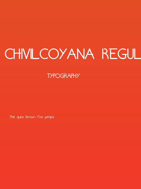 Chivilcoyana Regular Beta Poster