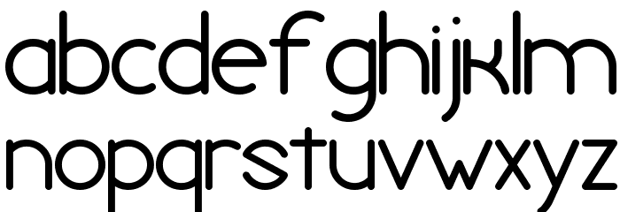 Chivilcoyana Regular Beta Font LOWERCASE