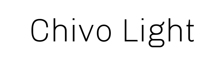 Chivo Light  Fuentes Gratis Descargar