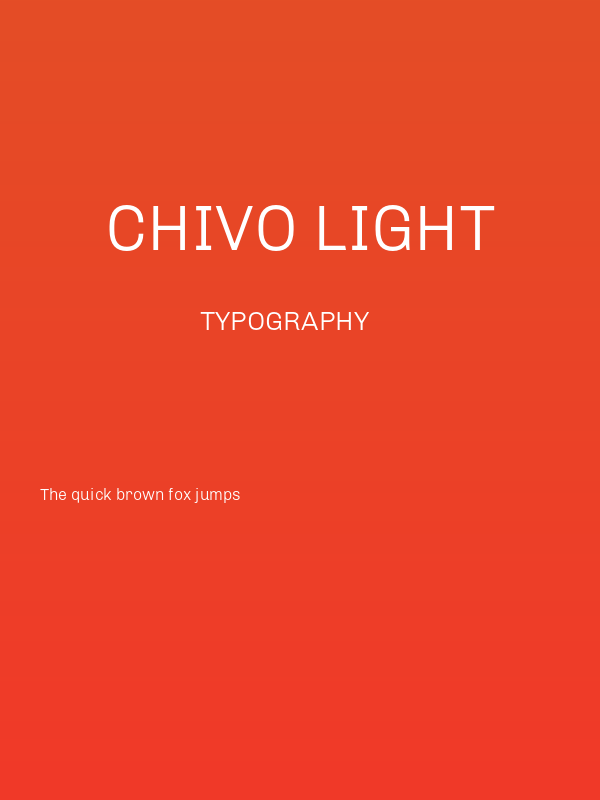 Chivo Light Poster