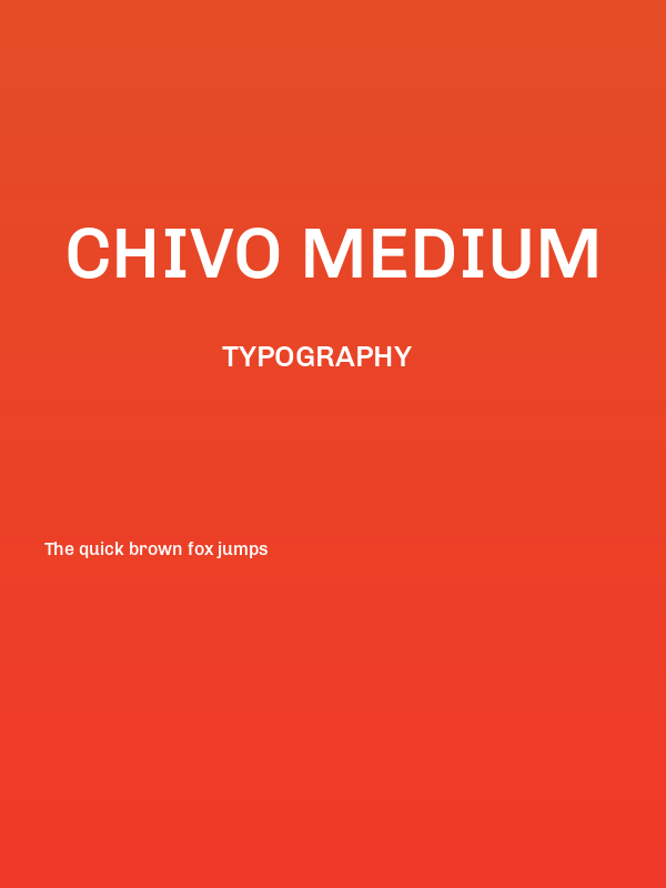 Chivo Medium Poster