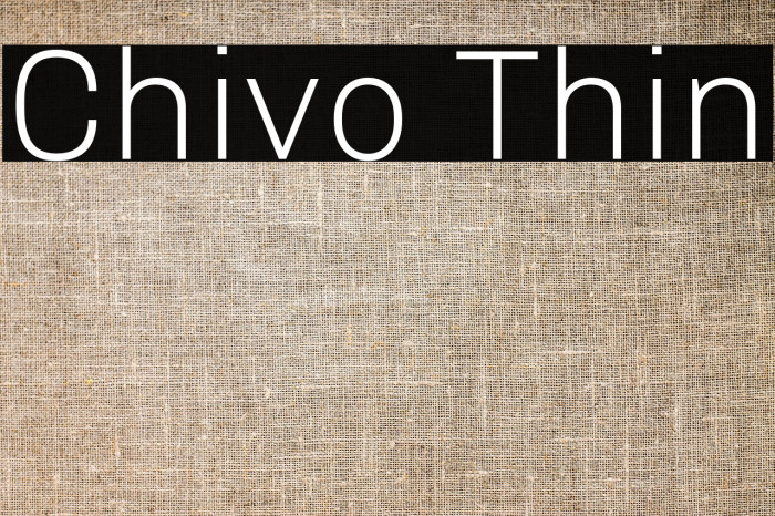 Chivo Thin Example 1