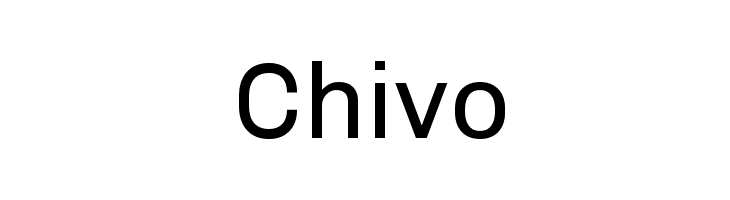 Chivo Font