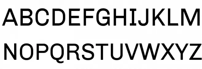 Chivo Font UPPERCASE