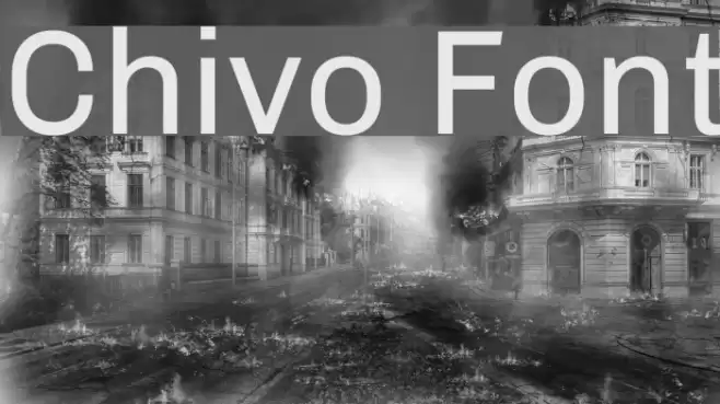 Chivo Font examples